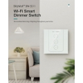 BlitzWolf® BW-SS11 Wi-Fi Smart Dimmer Lichtschalter Touch-Wandschalter Helligkeitsanpassung Zeitplan APP Fernbedienung Sprachste