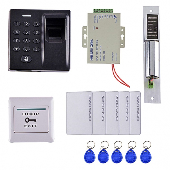 Zugangskontrollsystem RFID Zutrittskontentastatur AC110V-240VStromversorgung