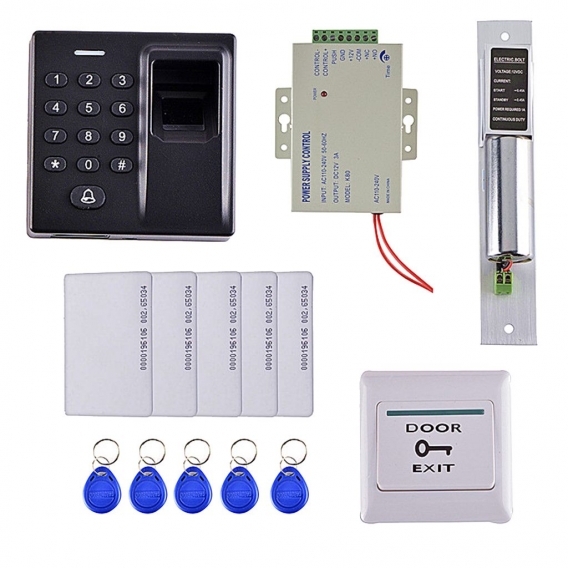 Zugangskontrollsystem RFID Zutrittskontentastatur AC110V-240VStromversorgung