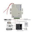 Zugangskontrollsystem RFID Zutrittskontentastatur AC110V-240VStromversorgung