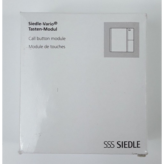 Siedle TM 612-1 SM Tasten-Modul in Silber-Metallic