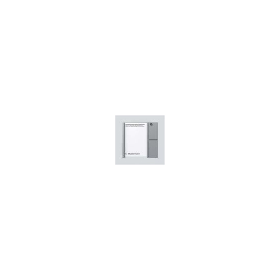 Siedle TM 612-1 SM Tasten-Modul in Silber-Metallic