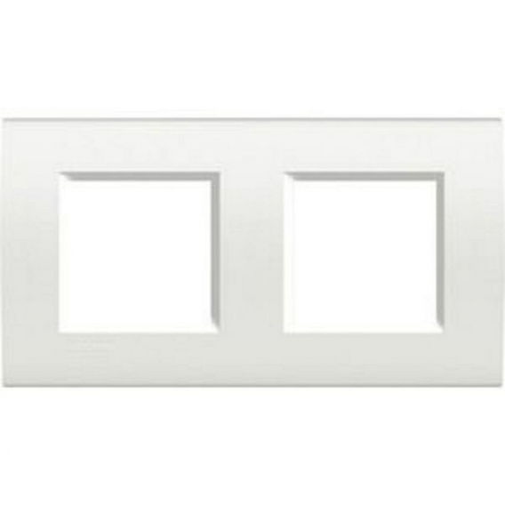 Bticino LNA4802M2BI Light Rahmen Weiss 2x2-modulig