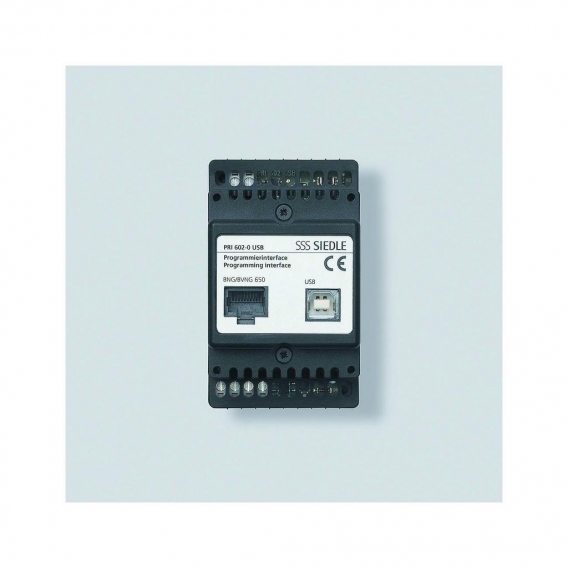 Siedle PRI 602-01 USB Programmierinterface USB in Schwarz