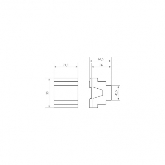 Theben 4940240 Schaltaktor HM 6 T KNX FIX1 Heizungsaktor 6fach