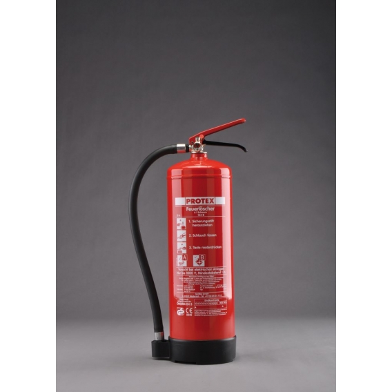 PROTEX SDE6 6 Liter AB Schaumfeuerlöscher mit Wandhalter