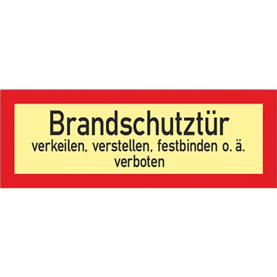 FÖRCH Brandschutzzeichen Brandschutztür