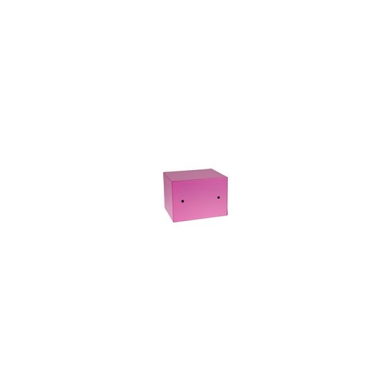 HMF 46126-15 Möbeltresor Elektronikschloss Safe Tresor klein mit Zahlenschloss, 23 x 17 x 17 cm, Pink