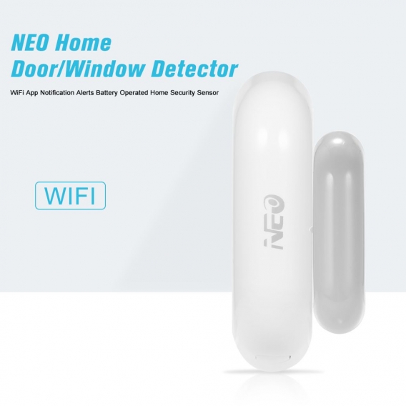 NEO Home-Tuer- / Fenstermelder WiFi-App Benachrichtigungsalarm Batteriebetriebener Home Security Sensor