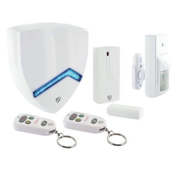 SCHWAIGER Funk-Alarm-System Starter Set, Green Guard - 5 teilig