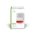 Nedis Dummy  Sicherheits Sirene | IP44 | Batteriebetrieben | Aussenbereich | Orange / Weiss NE550670591