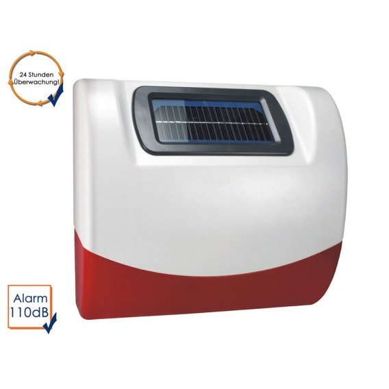 Funk Außensirene SW SA68G Smartwares Solar für Alarmsystem SA68G