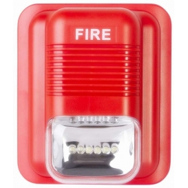 More about Feueralarmsirene Sicherheitshupe Summer 12VDC 24V Ton und Licht Feuerwarnung Blitzsirene,Rot, 1pc