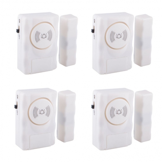 Mini Tür- und Fensteralarm im 4er-Pack