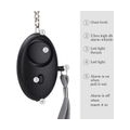 Persönlicher Alarm Taschenalarm 1 Stücke 130 dB Personal Alarm mit Taschenlampe Schlüsselanhänger Panikalarm Selbstverteidigung 