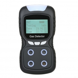 More about 4-in-1-Gasdetektor CO-Monitor Digitaler Handgift-Kohlenmonoxid-Detektor Schwefelwasserstoff-Tester mit LCD-Display Sound + Licht