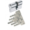 Abus C73 C73N Doppelzylinder (a/b) 30/30mm mit 6 Schlüssel, mit Not- und Gefahrenfunktion