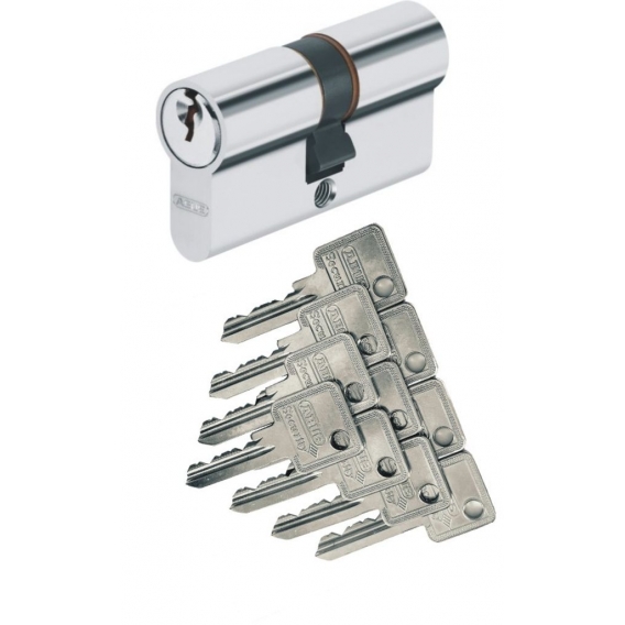 Abus C73 C73N Doppelzylinder (a/b) 35/40mm mit 10 Schlüssel, mit Not- und Gefahrenfunktion