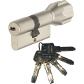 ABUS EC550 Knaufzylinder Länge Z40/K40mm (c＝80mm) mit 5 Schlüssel, SKG** Bohrschutz