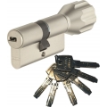 ABUS EC550 Knaufzylinder Länge Z30/K35mm (c＝65mm) mit 6 Schlüssel, SKG** Bohrschutz