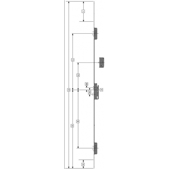 KFV Mehrfachverr.BS2600SLT0X P6,24K45928MLR31B001H1 (1 Stk.)