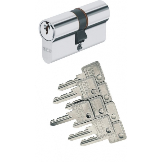 Abus C73 C73N Doppelzylinder (a/b) 28/34mm mit 8 Schlüssel, mit Not- und Gefahrenfunktion