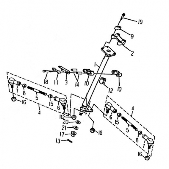 Sicherungsblech Stahlplatte 46416-RAM-00