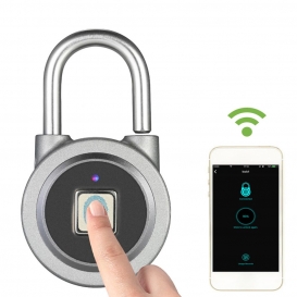 More about BT Fingerprint Smart Keyless Lock Wasserdichtes APP / Fingerprint Unlock Diebstahlsicherungsschloss-Tuer-Koffer-Schloss fuer And