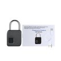 Smart Fingerprint Lock USB wiederaufladbare Keyless 10 Gruppen Fingerabdruecke IP65 wasserdichte Anti-Diebstahl-Sicherheit Vorha