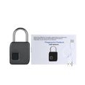Smart Fingerprint Lock USB wiederaufladbare Keyless 10 Gruppen Fingerabdrücke IP65 wasserdichte Anti-Diebstahl-Sicherheit Vorhän