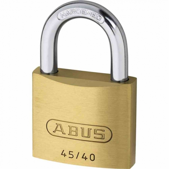 ABUS Hangschloss Messing 45/30 4Stück