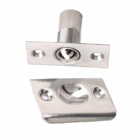 More about 12xStainless Steel Roller Ball Catch Einsteckschloss Tür Schrank Spring Latch Chrome Größe 53x32x30mm