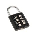 5 X Mechanisches Passwortschloss Mit Zifferblatt, Passwort-Vorhängeschloss, Koffer-Passwortsperre