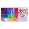 2 Set 5 mm bunte Hama Sicherungsperlen Set für Kinder DIY Bastelspielzeug