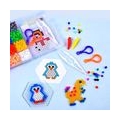 2 Set 5 mm bunte Hama Sicherungsperlen Set für Kinder DIY Bastelspielzeug