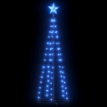 HOMMIE - Desginer Weihnachtskegelbaum Blau 84 LEDs Deko 50x150 cm, im zeitlosen Design, Gute Qualität & Einfach zu gebrauchen, D