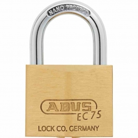 More about ABUS 806-384 Hängeschloss EC 75/40 Lock-Tag, messingfarben/silber