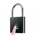 Fingerabdruck-Vorhängeschloss Mini Smart Vorhängeschloss Keyless USB-Aufladung Biometrisch Hohe Sicherheitsverriegelung für Gym 