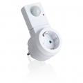 Bewegungsmelder Zwischenstecker mit Schalter 120° 9m LED Steckdose Sensor SEBSON