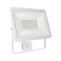 Spectrum LED Fluter Noctis Lux Weiß IP44 50W 3850lm Neutralweiß 4000K mit Bewegungsmelder