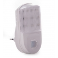 LED Nachtlicht 230V IR 9 LEDs Bewegungsmelder 5m 120° Infrarot Lampe Licht