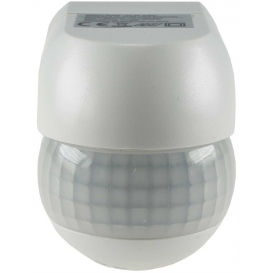 More about ChiliTec Aufputz Bewegungsmelder CBM-Slim 180° LED geeignet, IP44, 1-800W, weiß