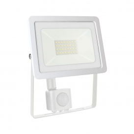 More about Spectrum LED Fluter Noctis Lux Weiß IP44 30W 2600lm Warmweiß 3000K mit Bewegungsmelder