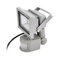 Greenmigo 20W LED Fluter SMD Strahler mit PIR Bewegungsmelder,120° Fluter IP65 Wasserdicht Aluminiumkörper Grau Kaltweiß