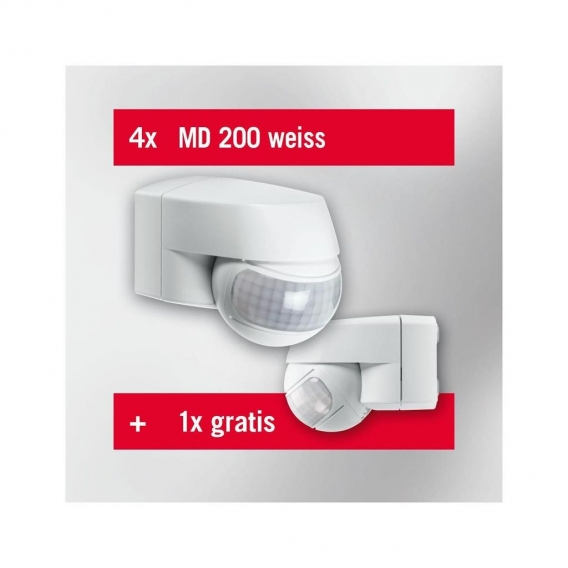 Esylux Bewegungsmelder 0-200° AP ws mt IP44 BWM 1000W PAKET2/21