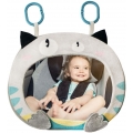 AcserGery Babyautospiegel Babyuhrspiegel Babyautospiegel Sicherheitsspiegel Plüschtiere mit Babyspiegel Geschenk für Kleinkinder