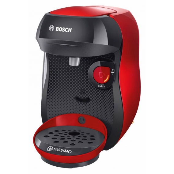 TASSIMO Kaffeekapselmaschine Happy TAS1003, rot