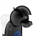 Krups Kaffeekapselmaschinen Nescafe Dolce Gusto Piccolo XS, Farbe:Schwarz/Blau, KP 1A01