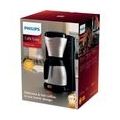 PHILIPS Gaia Collection HD7548/20 Kaffeemaschine Thermokanne, schwarz/Edelstahl