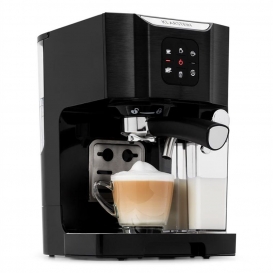 More about Klarstein BellaVita Espressomaschine mit Milchschaum-Düse, 3in1 Kaffeemaschine, New Black Edition, (Siebträger, 20 Bar, 1450 Wat